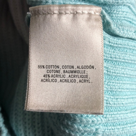 Anthropologie Ombré Sweater Hoodie Pink Blue Large Cotton Blend Pullover - Picture 10 of 14